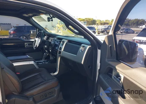 2011 Ford F-150 Platinum from USA, damaged, VIN 1FTFW1E65BFB79700